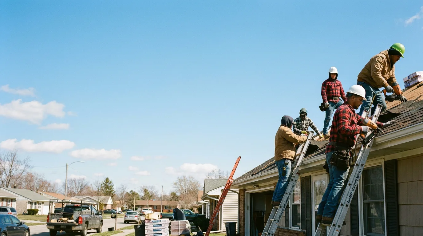 Roofing in Lancaster, KS near me